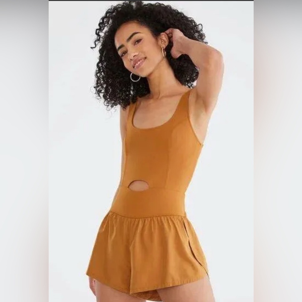 Aeropostale Mustard Jumpsuit
